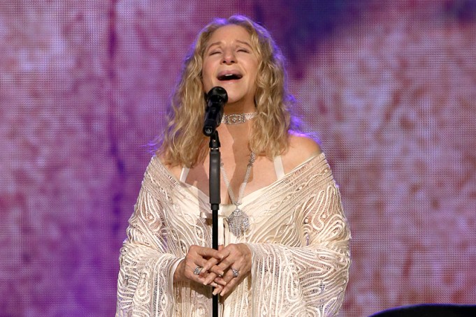 NEW YORK, NEW YORK - AUGUST 03: Barbra Streisand performs onstage at Madison Square Garden on August 03, 2019 in New York City. (Photo by Kevin Kane/Getty Images for BSB)