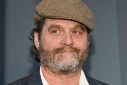 Zach Galifianakis at the Season 4 premiere of Hulu's "Only Murders In The Building" at Paramount Studios on August 22, 2024 in Los Angeles, California.