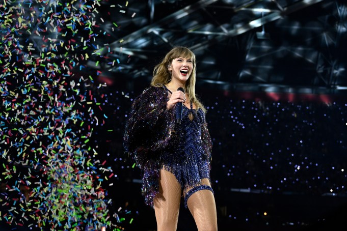 AMSTERDAM, NETHERLANDS - JULY 04: (EDITORIAL USE ONLY AND NO COMMERCIAL USE AT ANY TIME. NO USE ON PUBLICATION COVERS.) Taylor Swift performs onstage during  "Taylor Swift | The Eras Tour" at Johan Cruijff Arena on July 04, 2024 in Amsterdam, Netherlands. (Photo by Carlos Alvarez/Getty Images for TAS Rights Management)