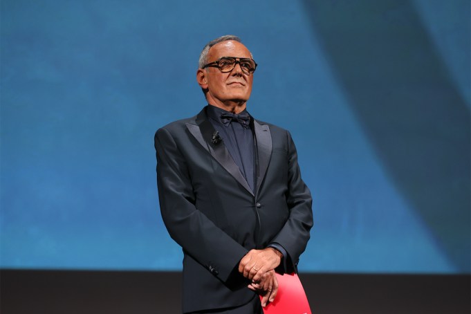 Venice FIlm Festival Director Alberto Barbera